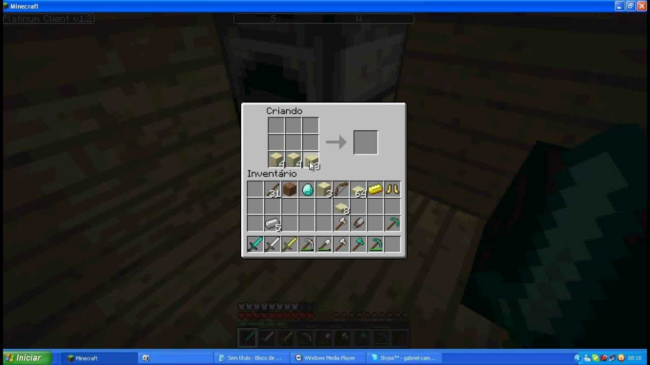 Como fazer arenito com rosto do creeper -Minecraft - YouTube