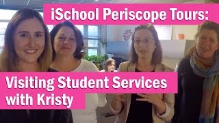 Ischool Periscope Tour Meeting Student Services With Kristy