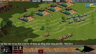 AoE Solo 2 Thể Loại Xuân Thứ vs KenZ Ngày 25-12-2017