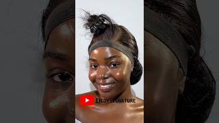 Makeup On A Melanin Bride.full Video Is Up On My Channel