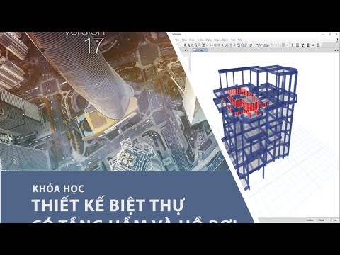 Giới thiệu bộ Video khóa học nhà phố tầng hầm.