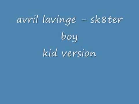 avril lavigne sk8r boi kid version LYRICS