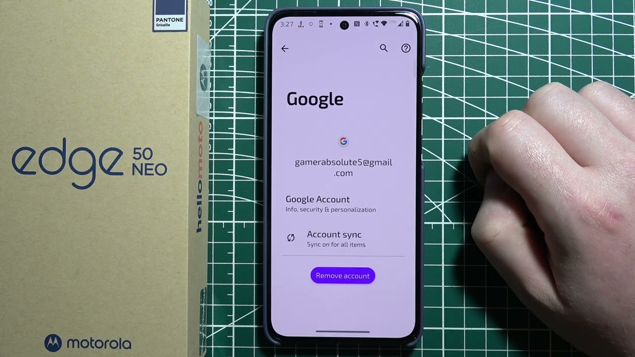 Motorola Edge 50 Neo How to Remove Google Account Motorola Edge 50 Neo How to Remove Google Account