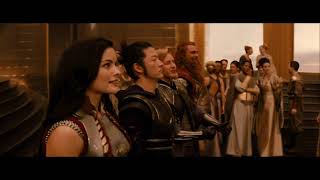 Thor - Deleted Scene Warriors Three And Sif Turn Over Their Weapons