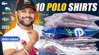 Top 10 Myntra Polo Shirtst-Shirts For Men Crocodile, Us Polo, Westside Haul 2025 One Chance