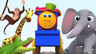Bob Der Zug Tiere Abc Für Kinder Alphabete Lernen Lernvideo Für Kinder Bob Train Animals Abc