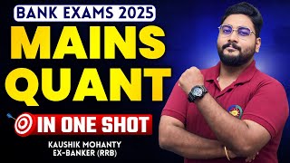 10 Hours Complete Mains Quant In One Shot For Bank Exams 2025 By Kaushik Mohanty Career Definer
