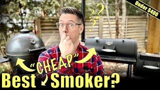 Cheap Offset Smoker Vs Kamado... Which Is The Better Buy Under 400?