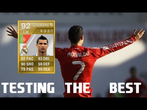 Ronaldo Ultimate Team on Fifa 12 Ultimate Team Testing The Best Ep1 Cristiano Ronaldo