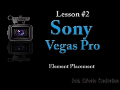 Sony Vegas Element Placement