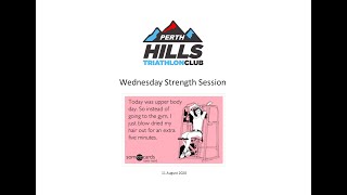 Phtc Wednesday Strength Session - Where Do You Keep Your Armies? Up Your Sleevies - 11 August