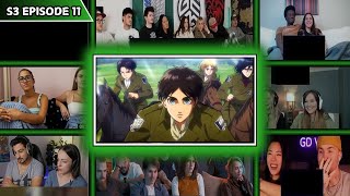 Attack On An Season 03 Episode 11 Reaction Mashup