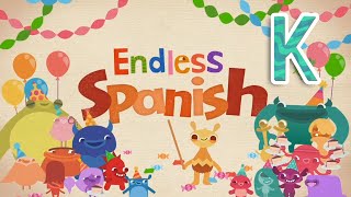 Endless Spanish Letter K - Sight Words Kilómetro Originator Games