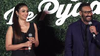 Ajay Devgn Makes Fun Of Ex- Girlfriend Tabu At De De Pyar De Trailer Launch Bmf