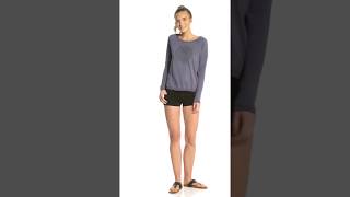 Roxy Cruzy Cruz Double Face Ls Tee Swimoutlet