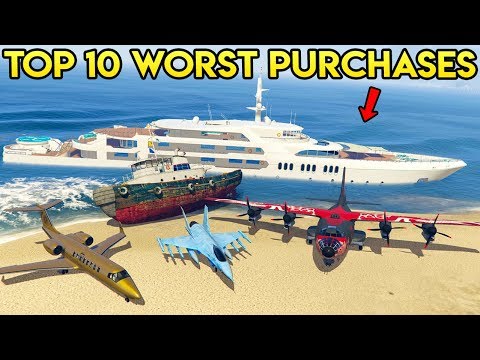 TOP 10 WORST PURCHASES IN GTA ONLINE (Updated) TOP 10 WORST PURCHASES IN GTA ONLINE (Updated)