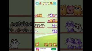 Cat Sort Level 141 With Puzzledaddy