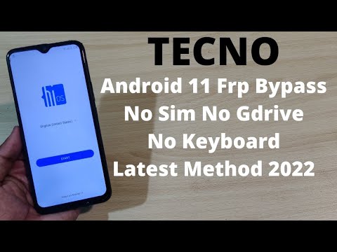 Tecno All models Android 11 Frp Bypass | No Sim Need No Tecno All models Android 11 Frp Bypass | No Sim Need No