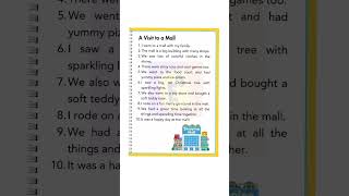 Essay On A Visit To A Shopping Mall A Visit To A Market English Essay Write Essay On A Market