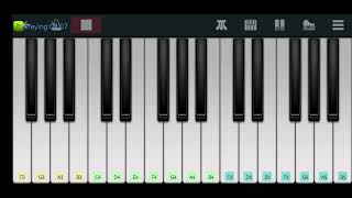 Bella Ciao - La Casa De Papel Simple Mobile Piano Tutorial