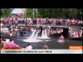 Amsterdam Canals Serve as Gay Pride Parade Grounds