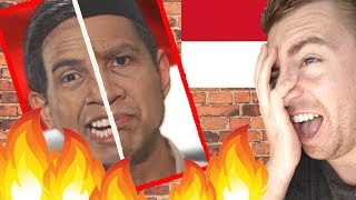 Bule Gila REAKSI Ke Prabowo Vs Jokowi - Epic Rap Battle Of Presidency (LUAR BIASA)