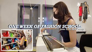 A Week Of Fashion School The First Week, Nyc Fashion Student, Parsons Art School Vlog