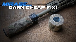 Cheap Suppressor Cover - Five Minute Fix