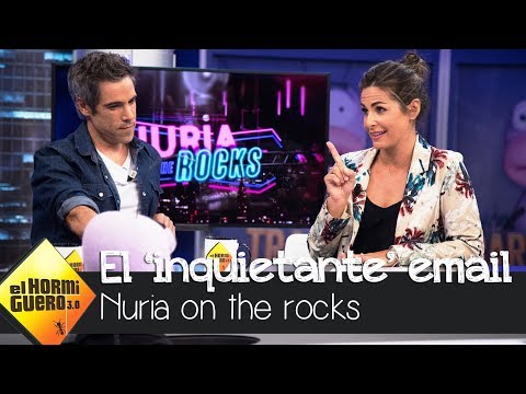 Nuria Roca recibe un "inquietante" email de un compañero - El Hormiguero 3.0