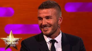 David Beckham Tried To Stay Calm When His Daughter Was Tackled | The Graham Nort