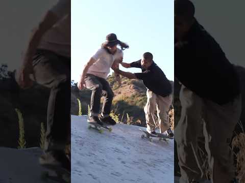 Thrashin’ at the Bronson Ditch with Vincent and Dalton #skateboarding #daggers #thrashin