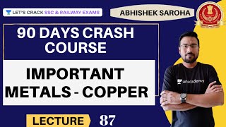 L85: Important Metals - Iron Part - 3 | General Science | SSC CGL | Abhishek Saroha