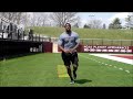 Wide Receiver Footwork and Ball Drills- WR David Lewis