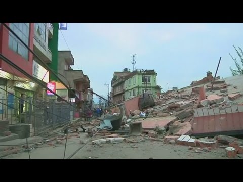 Watch Rescuers Pull Survivors From Nepal Quake Rubble - WorldNews
