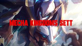Mecha Kingdoms Sett Skin Spotlight League Of Legends Sett The Boss