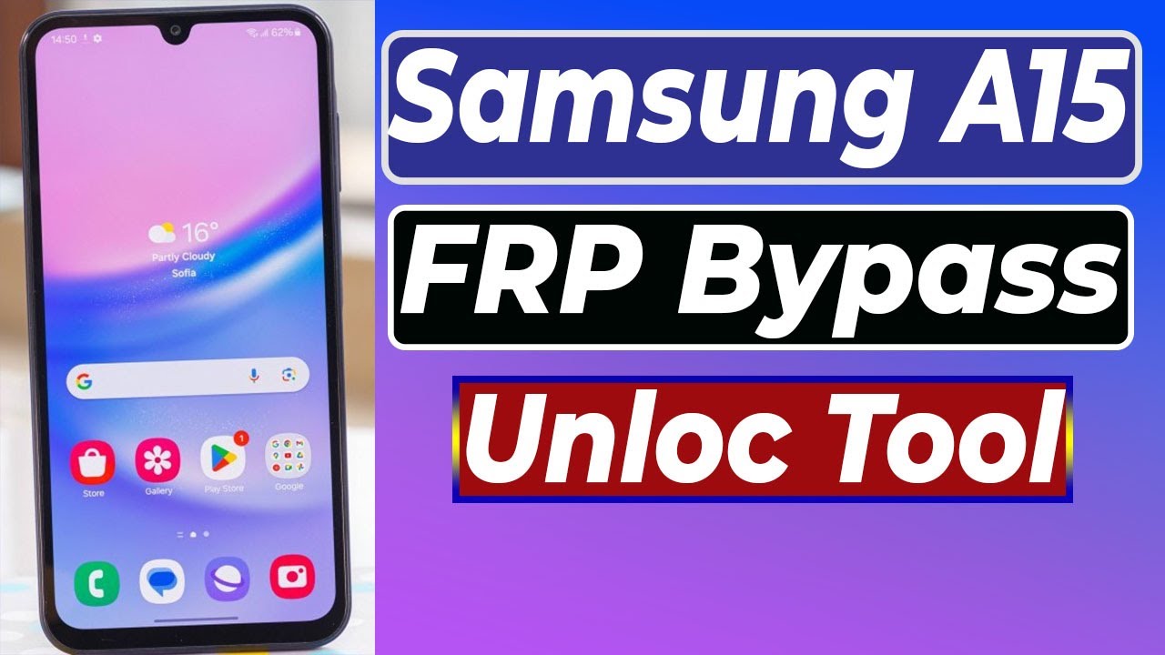 Samsung A15 FRP Unlock A155F Remove Google Account Samsung A15 FRP Unlock A155F Remove Google Account