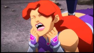 Wonder Woman Chokes Starfire Ryona 4 Thai Dub