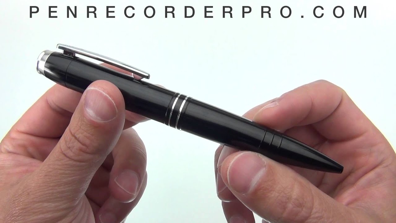 MQ9X Recording Pen Simple Pen Voice Recorder Demo YouTube