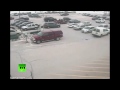 CCTV: 92-year-old driver hits nine cars in 30 seconds