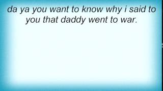 Watch Avril Lavigne Daddy Went To War video