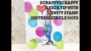Scrappyscrappy - Easy Circle Dots Background