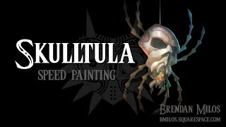 Lets Paint Majoras Mask - Skulltula