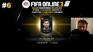FIFA ONLINE 3 KLAN HAKKINDA BİLGİLER #6 | 2 TANE +5 QUARESMA BASTIK VE 2 TANE MESSI ÇIKARDIK
