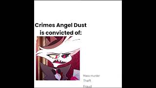 Crimes Angel Dust Convicted Of: #Hazbinhotel #Angeldust #Hazbinhotelangeldust #Hazbin