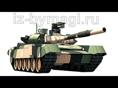 Танки из бумаги схема своими руками Танки из бумаги схема своими руками