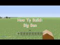 Minecraft Xbox 360 Edition How To Build: Big Ben