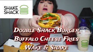 Shake Shack Mukbang My First Time Trying