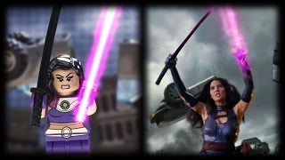 X-Men Apocalypse Lego Trailer Comparison