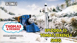 Tomas I Drugari-Srpski Prevod-Sezona 1 Epizoda 13-Tomas,Terens I Sneg-I Deo