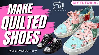 How To Sew Quilted Shoes Diy Fabric Shoes Tutorial 2 Styles
